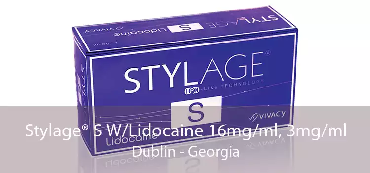 Stylage® S W/Lidocaine 16mg/ml, 3mg/ml Dublin - Georgia
