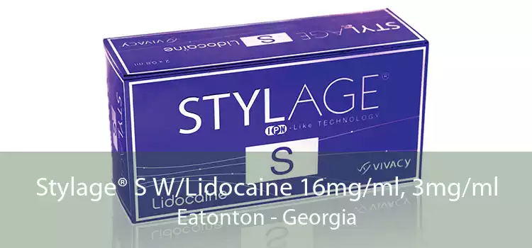 Stylage® S W/Lidocaine 16mg/ml, 3mg/ml Eatonton - Georgia