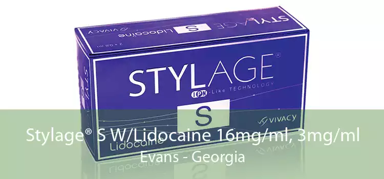 Stylage® S W/Lidocaine 16mg/ml, 3mg/ml Evans - Georgia