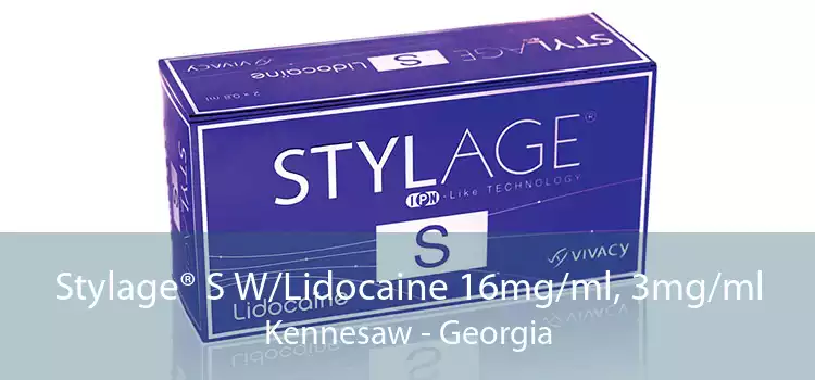 Stylage® S W/Lidocaine 16mg/ml, 3mg/ml Kennesaw - Georgia