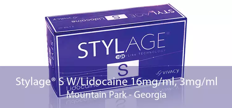 Stylage® S W/Lidocaine 16mg/ml, 3mg/ml Mountain Park - Georgia