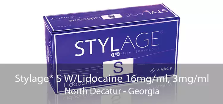 Stylage® S W/Lidocaine 16mg/ml, 3mg/ml North Decatur - Georgia