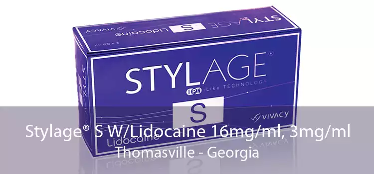 Stylage® S W/Lidocaine 16mg/ml, 3mg/ml Thomasville - Georgia