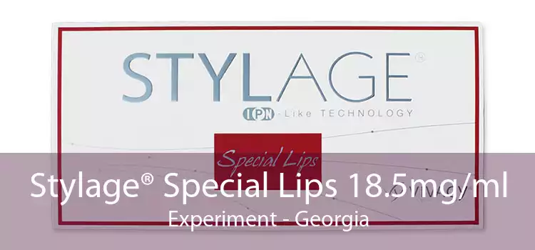 Stylage® Special Lips 18.5mg/ml Experiment - Georgia