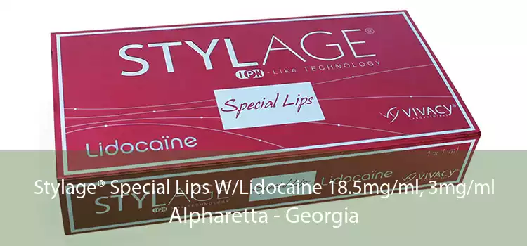 Stylage® Special Lips W/Lidocaine 18.5mg/ml, 3mg/ml Alpharetta - Georgia