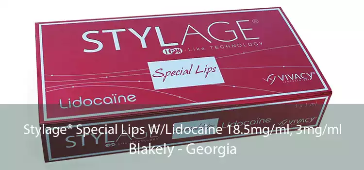 Stylage® Special Lips W/Lidocaine 18.5mg/ml, 3mg/ml Blakely - Georgia