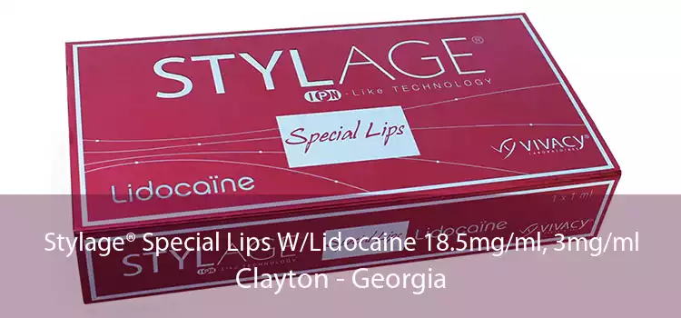 Stylage® Special Lips W/Lidocaine 18.5mg/ml, 3mg/ml Clayton - Georgia
