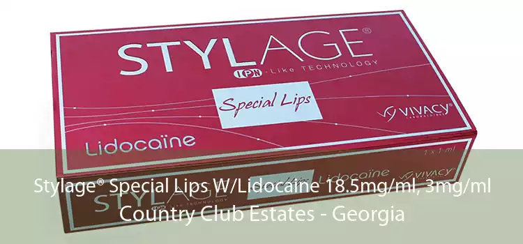 Stylage® Special Lips W/Lidocaine 18.5mg/ml, 3mg/ml Country Club Estates - Georgia