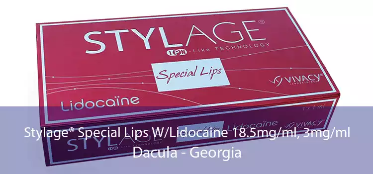 Stylage® Special Lips W/Lidocaine 18.5mg/ml, 3mg/ml Dacula - Georgia