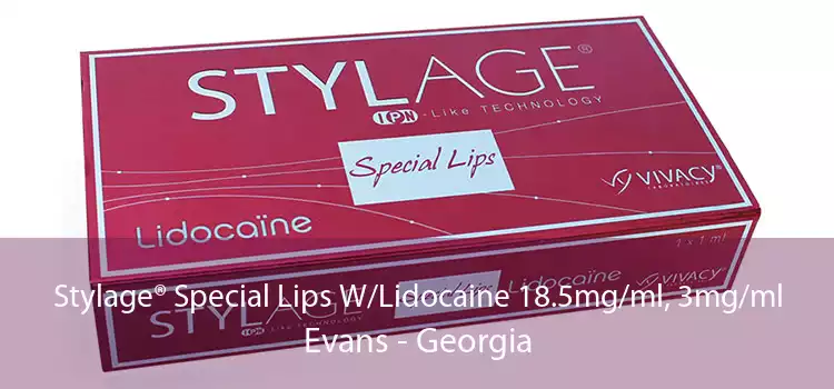 Stylage® Special Lips W/Lidocaine 18.5mg/ml, 3mg/ml Evans - Georgia