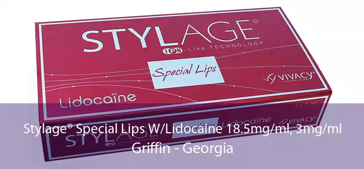 Stylage® Special Lips W/Lidocaine 18.5mg/ml, 3mg/ml Griffin - Georgia