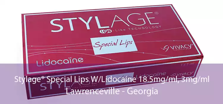 Stylage® Special Lips W/Lidocaine 18.5mg/ml, 3mg/ml Lawrenceville - Georgia