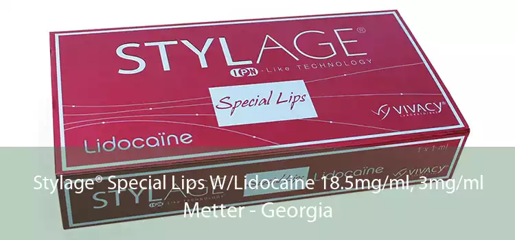 Stylage® Special Lips W/Lidocaine 18.5mg/ml, 3mg/ml Metter - Georgia
