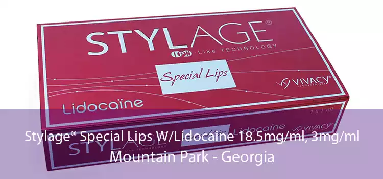 Stylage® Special Lips W/Lidocaine 18.5mg/ml, 3mg/ml Mountain Park - Georgia