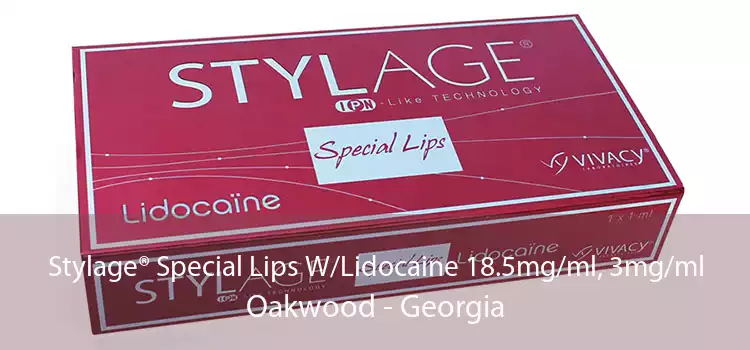 Stylage® Special Lips W/Lidocaine 18.5mg/ml, 3mg/ml Oakwood - Georgia