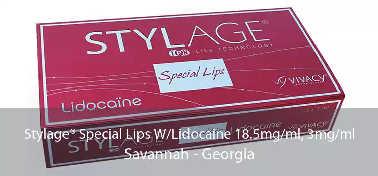 Stylage® Special Lips W/Lidocaine 18.5mg/ml, 3mg/ml Savannah - Georgia