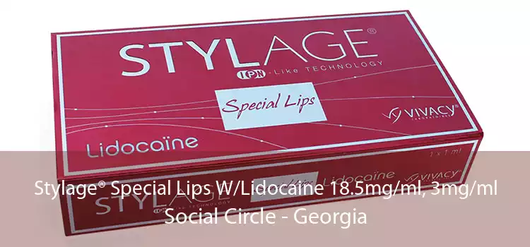 Stylage® Special Lips W/Lidocaine 18.5mg/ml, 3mg/ml Social Circle - Georgia