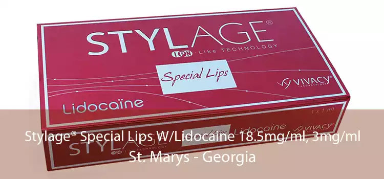 Stylage® Special Lips W/Lidocaine 18.5mg/ml, 3mg/ml St. Marys - Georgia
