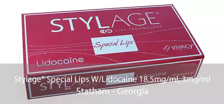 Stylage® Special Lips W/Lidocaine 18.5mg/ml, 3mg/ml Statham - Georgia