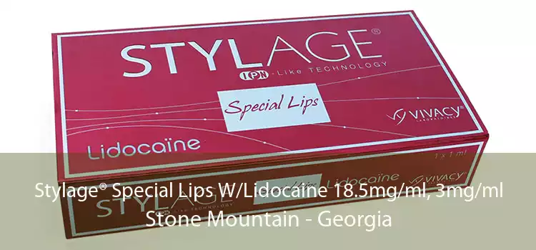 Stylage® Special Lips W/Lidocaine 18.5mg/ml, 3mg/ml Stone Mountain - Georgia