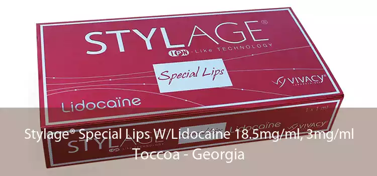 Stylage® Special Lips W/Lidocaine 18.5mg/ml, 3mg/ml Toccoa - Georgia