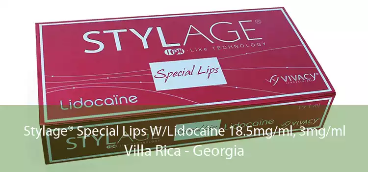 Stylage® Special Lips W/Lidocaine 18.5mg/ml, 3mg/ml Villa Rica - Georgia