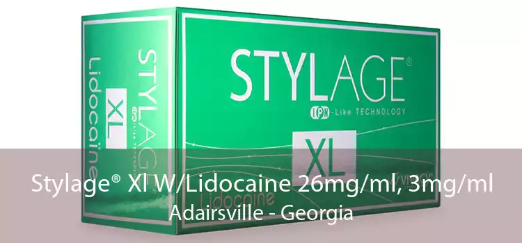 Stylage® Xl W/Lidocaine 26mg/ml, 3mg/ml Adairsville - Georgia
