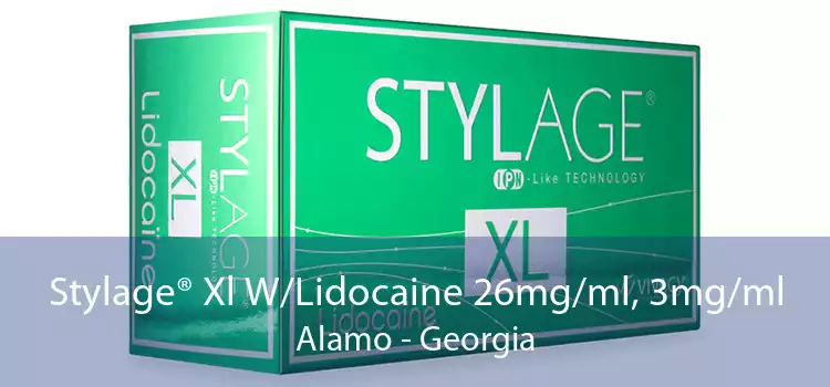 Stylage® Xl W/Lidocaine 26mg/ml, 3mg/ml Alamo - Georgia