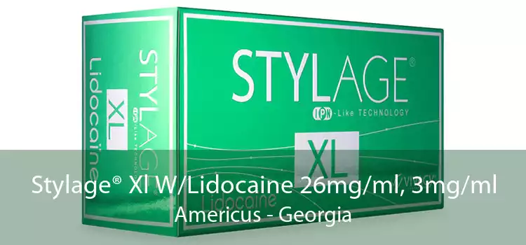Stylage® Xl W/Lidocaine 26mg/ml, 3mg/ml Americus - Georgia