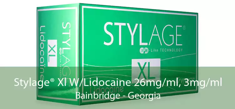 Stylage® Xl W/Lidocaine 26mg/ml, 3mg/ml Bainbridge - Georgia