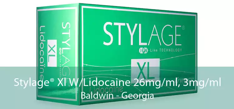 Stylage® Xl W/Lidocaine 26mg/ml, 3mg/ml Baldwin - Georgia