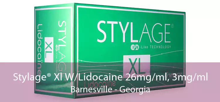 Stylage® Xl W/Lidocaine 26mg/ml, 3mg/ml Barnesville - Georgia