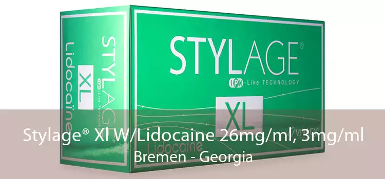 Stylage® Xl W/Lidocaine 26mg/ml, 3mg/ml Bremen - Georgia