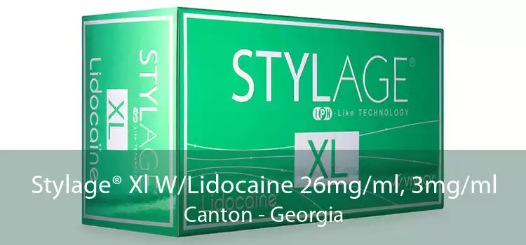 Stylage® Xl W/Lidocaine 26mg/ml, 3mg/ml Canton - Georgia