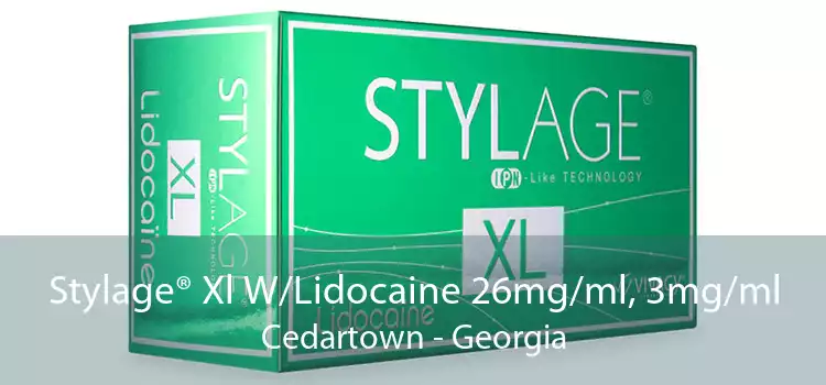 Stylage® Xl W/Lidocaine 26mg/ml, 3mg/ml Cedartown - Georgia