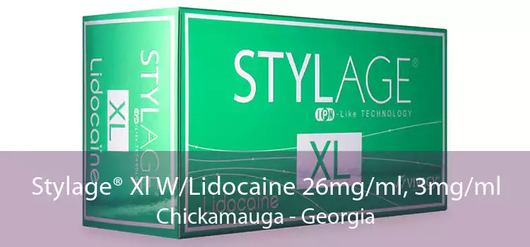 Stylage® Xl W/Lidocaine 26mg/ml, 3mg/ml Chickamauga - Georgia