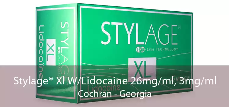 Stylage® Xl W/Lidocaine 26mg/ml, 3mg/ml Cochran - Georgia