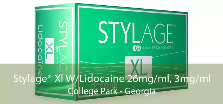 Stylage® Xl W/Lidocaine 26mg/ml, 3mg/ml College Park - Georgia