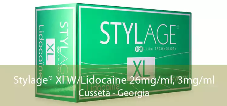 Stylage® Xl W/Lidocaine 26mg/ml, 3mg/ml Cusseta - Georgia