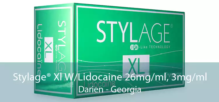 Stylage® Xl W/Lidocaine 26mg/ml, 3mg/ml Darien - Georgia