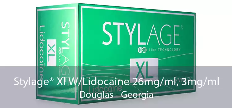 Stylage® Xl W/Lidocaine 26mg/ml, 3mg/ml Douglas - Georgia
