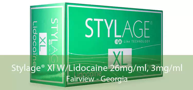 Stylage® Xl W/Lidocaine 26mg/ml, 3mg/ml Fairview - Georgia