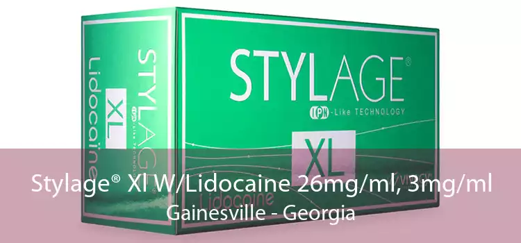 Stylage® Xl W/Lidocaine 26mg/ml, 3mg/ml Gainesville - Georgia