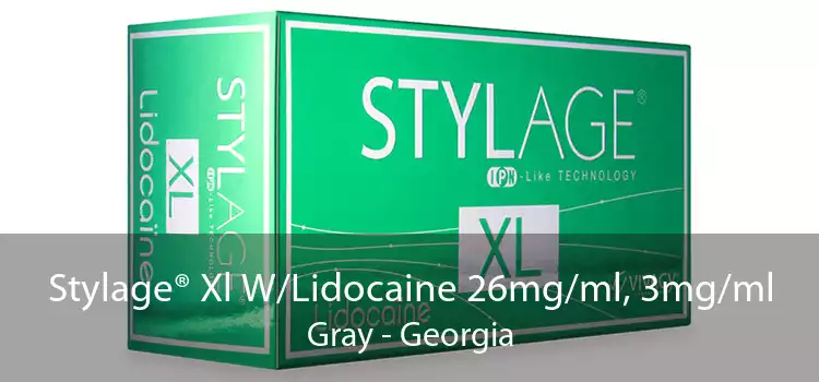 Stylage® Xl W/Lidocaine 26mg/ml, 3mg/ml Gray - Georgia