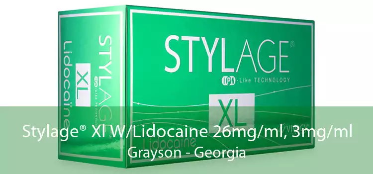 Stylage® Xl W/Lidocaine 26mg/ml, 3mg/ml Grayson - Georgia