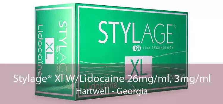 Stylage® Xl W/Lidocaine 26mg/ml, 3mg/ml Hartwell - Georgia
