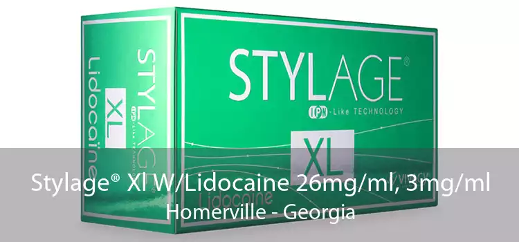 Stylage® Xl W/Lidocaine 26mg/ml, 3mg/ml Homerville - Georgia