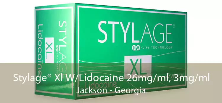 Stylage® Xl W/Lidocaine 26mg/ml, 3mg/ml Jackson - Georgia