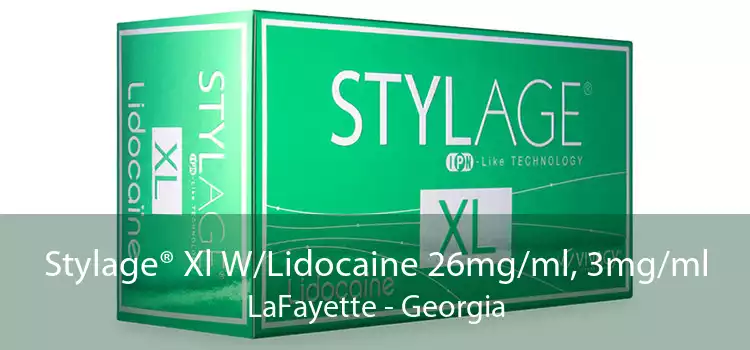 Stylage® Xl W/Lidocaine 26mg/ml, 3mg/ml LaFayette - Georgia