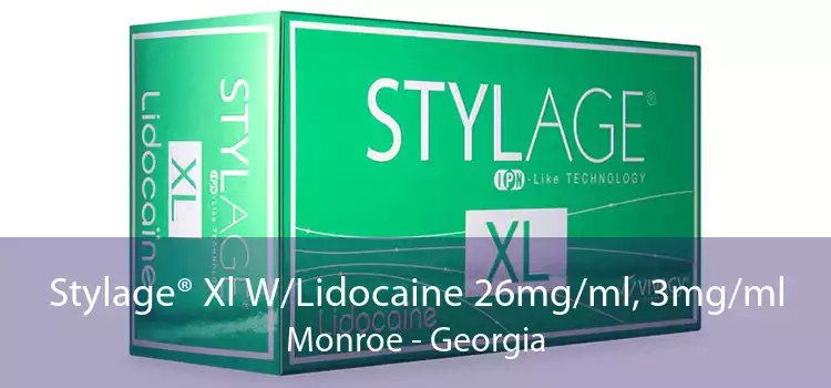 Stylage® Xl W/Lidocaine 26mg/ml, 3mg/ml Monroe - Georgia